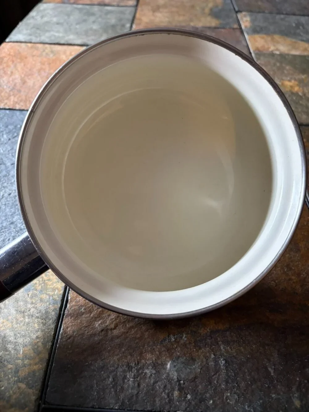 Vintage Sheffield Strawberries 'n Cream saucepan pot